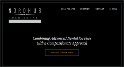 Desktop Screenshot of nordhusdentistry.com